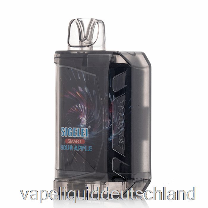 Sigelei Smart AC10000 0 % Nikotinfreies Einweg-Sour-Apple-Vape-Liquid